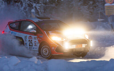 Teamframgångar i Rally-SM premiären i Boden