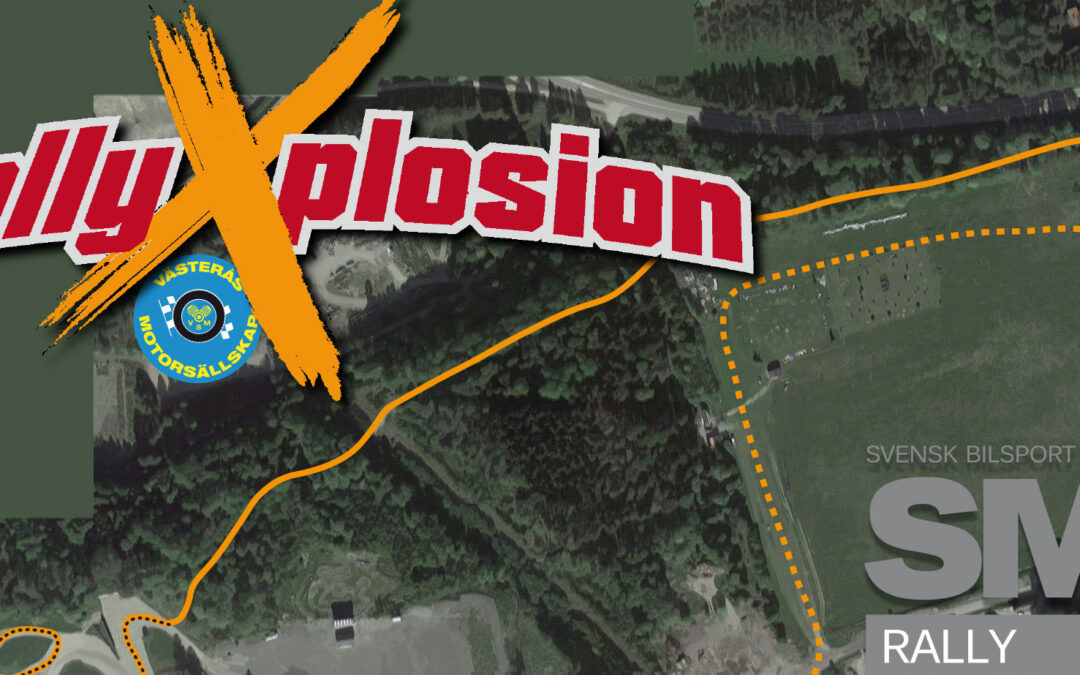 Så här körs finaltävlingen RallyXplosion