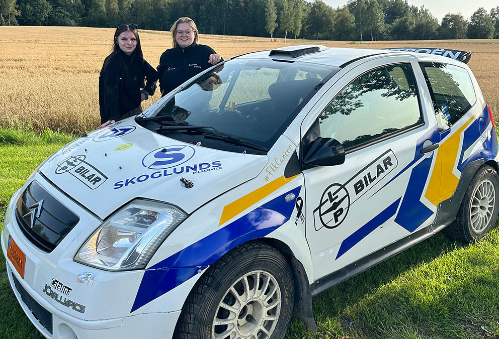 Floberg: Jag har kört rally i ett år och det ska bli superkul att få köra SM på söndag…