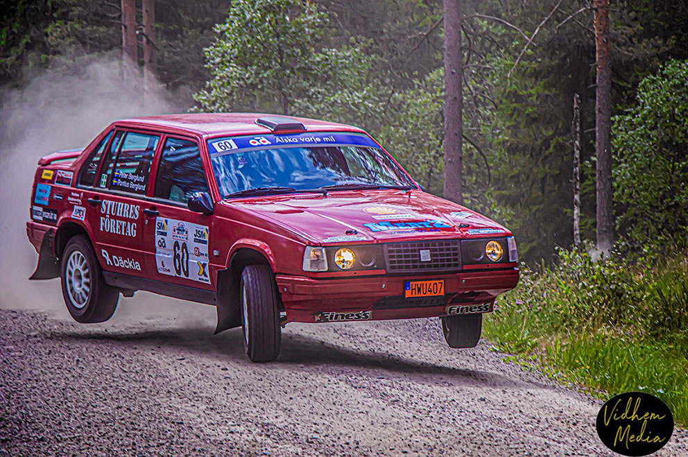 Berglund: Körde min första rallytävling som 16-åring