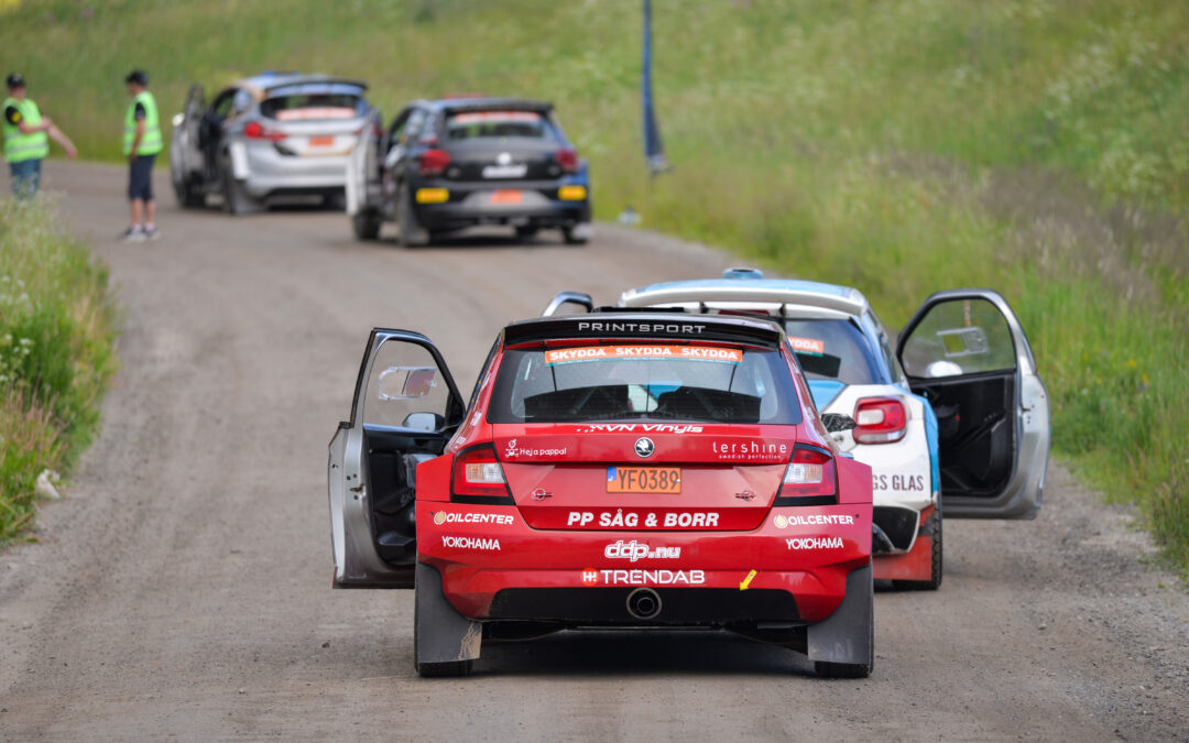 Rally-SM inleder grussäsongen med spännande startfält i Rally Nyköping