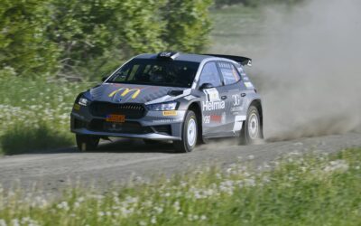 Isak Reiersen leder Rally Uppland – Dött lopp i 2WD